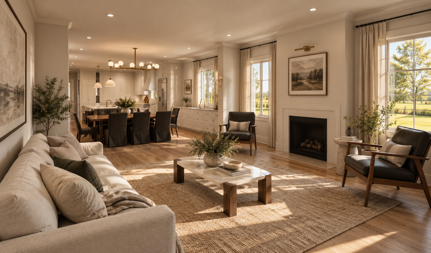 108 Hudson — Family Room