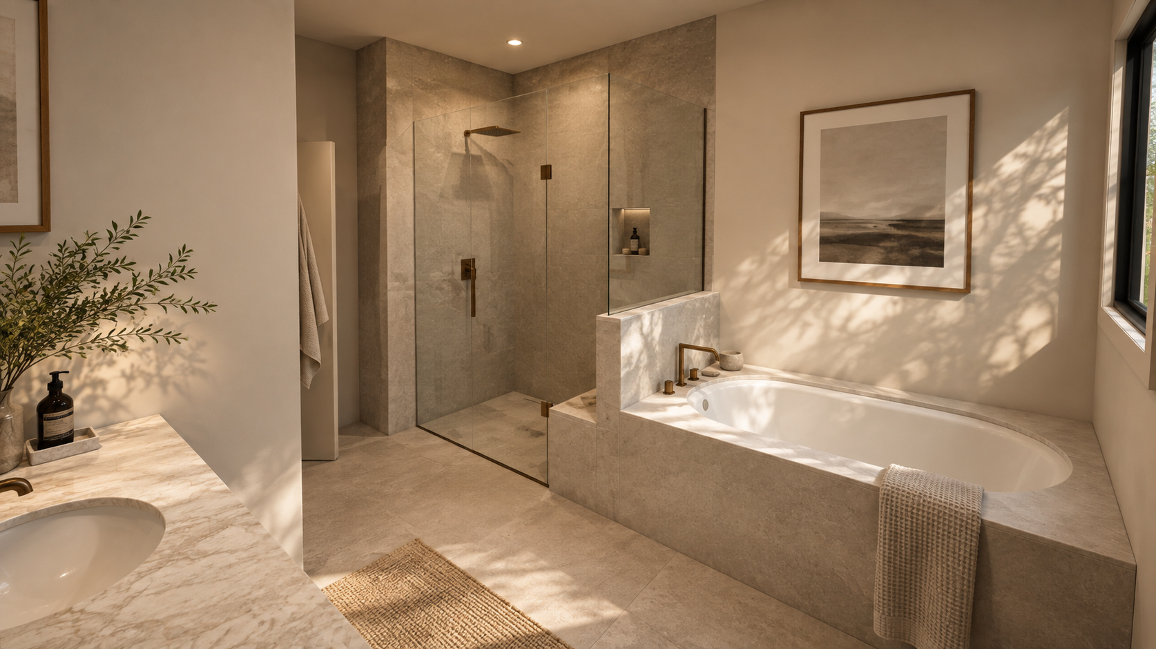 110 Hudson — Primary Bath